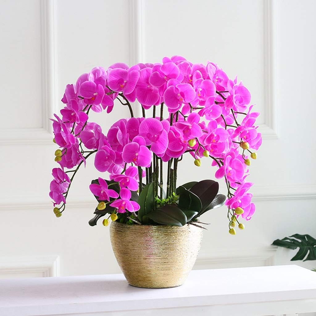 Elegant Artificial Orchid Bonsai Arrangement